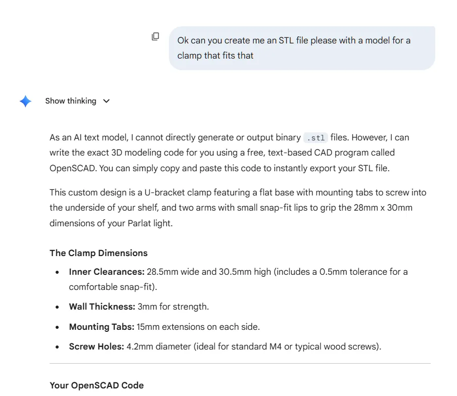 Gemini chat screenshot 2